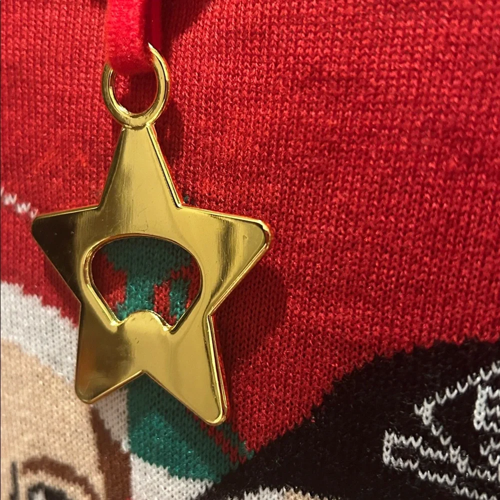 TIPSY ELVES Luke Bryan Ugly Christmas Sweater Mens M NWOT - Picture 3 of 7